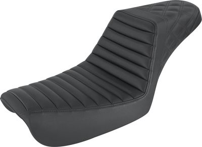 Sadel Saddlemen Step-Up Fxd svart Dyna 04-05
