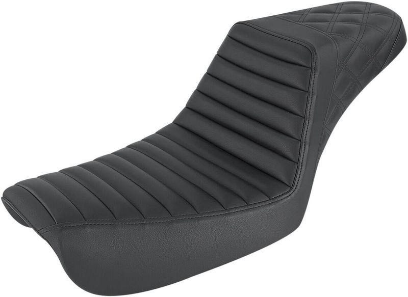 Sadel Saddlemen Step-Up Fxd svart Dyna 04-05