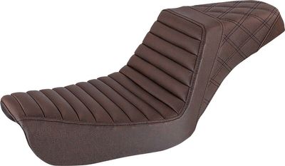 Sadel Saddlemen Step-Up brun Dyna 04-05