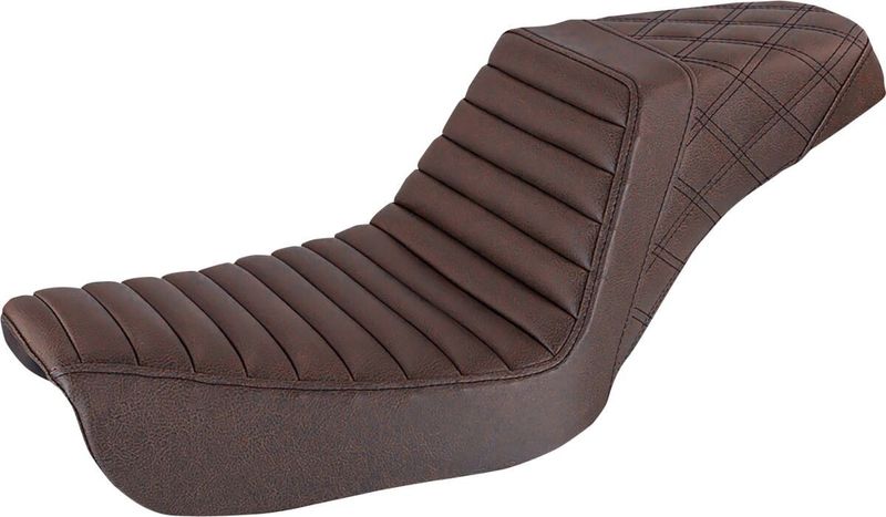 Sadel Saddlemen Step-Up brun Dyna 04-05