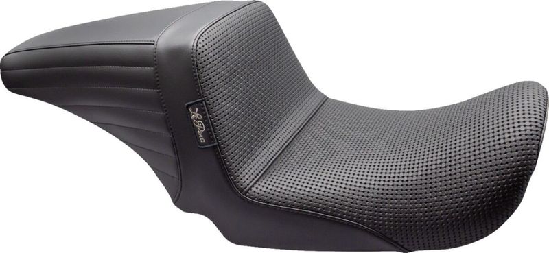 Sadel fram Le Pera Kickflip Basketweave svart Dyna 06-17