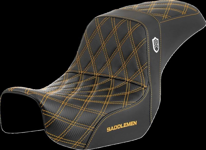 Sadel handtag Saddlemen SDC Dyna 06-17 guld
