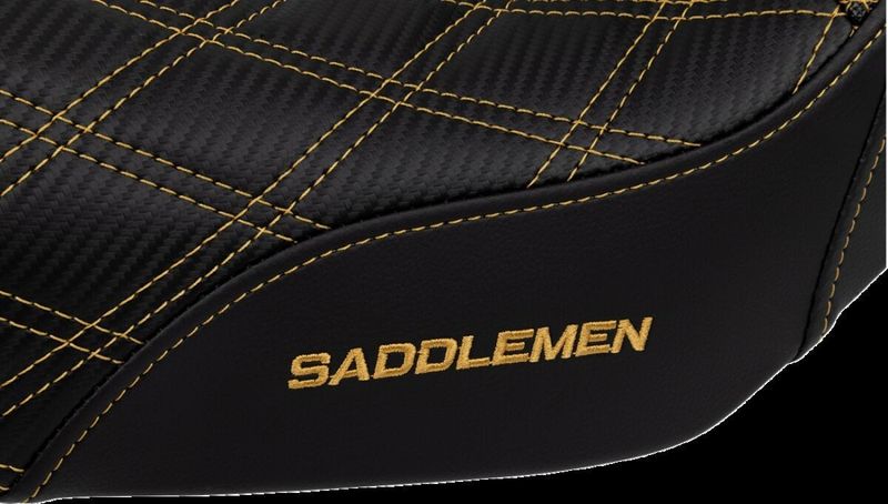 Sadel handtag Saddlemen SDC Dyna 06-17 guld