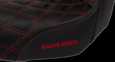 Sadel handtag Saddlemen SDC Dyna 06-17 röd