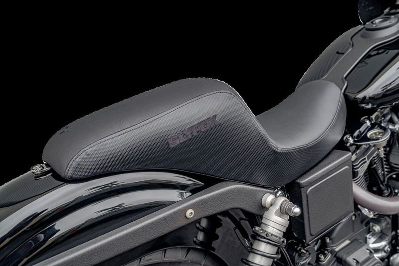 Sadel Slyfox Drifter vinyl Dyna 96-03 svart