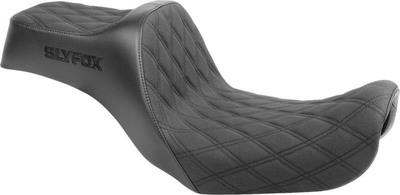 Sadel Slyfox Noon dubbel diamond Dyna 06-17 svart