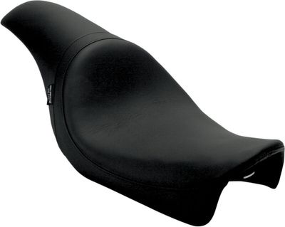 Sadel Drag Specialties Predator vinyl svart slät Dyna 04-05
