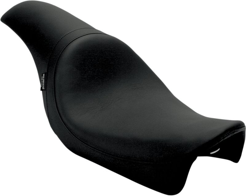 Sadel Drag Specialties Predator vinyl svart slät Dyna 04-05