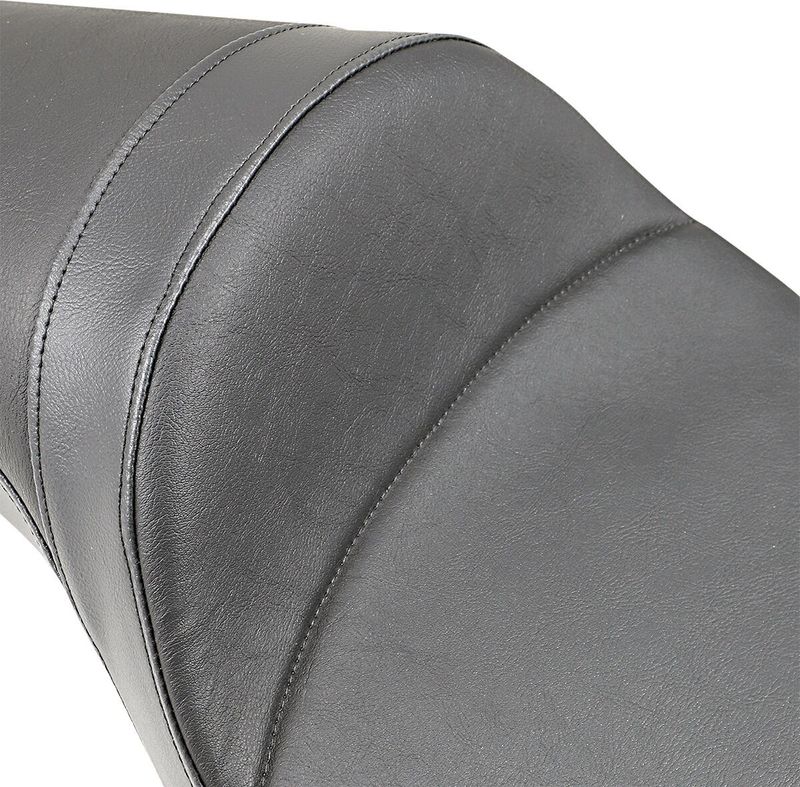 Solosadel Drag Specialties Reach Predator förlängd slät svart Sportster 04-22