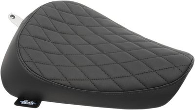 Sadel fram Drag Specialties vinyl diamond svart Sportster 82-03