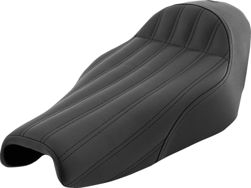 Solosadel Saddlemen Saddlehyde Saddlegel svart koksgrå Sportster 04-22