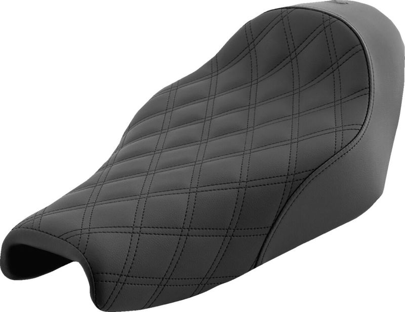 Solosadel Saddlemen Renegade Lattice Saddlegel XL3.3 vinyl svart Sportster 04-22