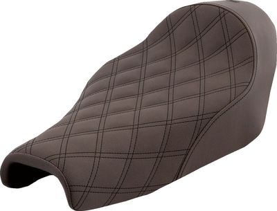 Solosadel Saddlemen Renegade Lattice Saddlegel XL3.3 vinyl brun Sportster 04-22