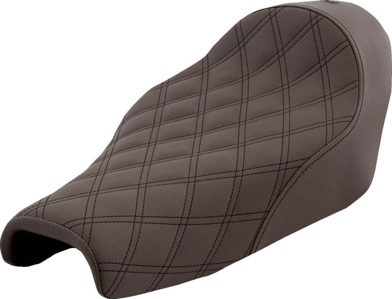 Solosadel Saddlemen Renegade Lattice Saddlegel XL3.3 vinyl brun Sportster 04-22