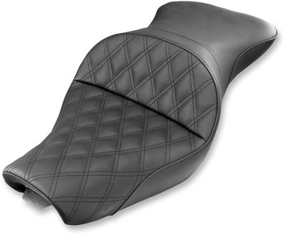 Sadel Saddlemen Explorer Lattice Saddlegel 4.5 vinyl svart Sportster 04-22