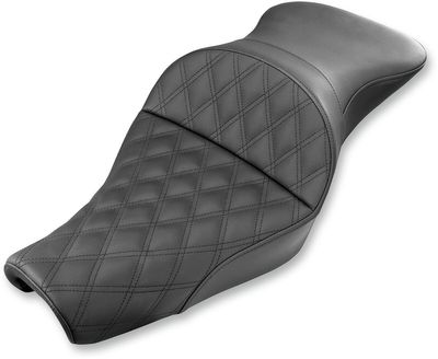 Sadel Saddlemen Explorer Lattice Saddlegel 3.3 vinyl svart Sportster 04-22