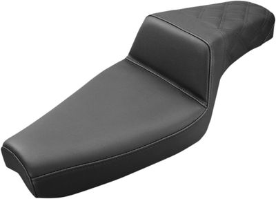 Sadel Saddlemen Step-Up LS svart XL Sportster