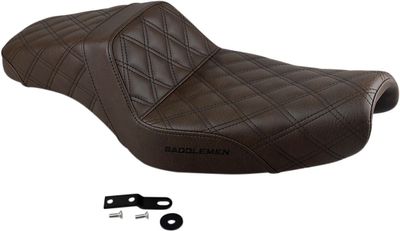 Sadel Saddlemen Step-Up brun Sportster 04-22 807-11-175BR