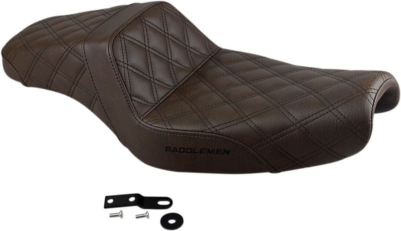 Sadel Saddlemen Step-Up brun Sportster 04-22 807-11-175BR
