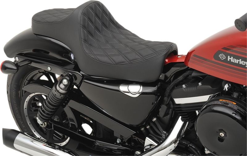 Sadel Drag Specialties Predator III dubbel Sportster 04-22 0804-0729