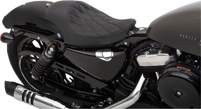 Solosadel Drag Specialties 3/4 dubbel diamond Sportster 04-22 0804-0744