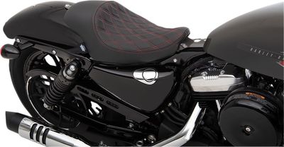 Solosadel Drag Specialties Ddred 3/4 dubbel diamond Sportster 04-22