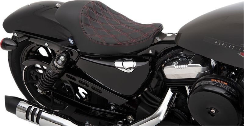 Solosadel Drag Specialties Ddred 3/4 dubbel diamond Sportster 04-22