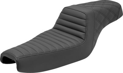 Sadel Saddlemen Step-Up svart Sportster 04-22 807-11-176