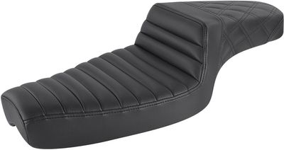Sadel Saddlemen Step-Up Sportster 79-03 svart