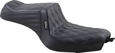 Sadel Le Pera TailWhip 2 dubbel diamond svart XL Sportster 04-22