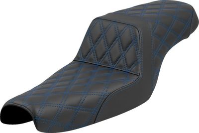 Sadel Saddlemen Lattice Step-Up Sportster 04-22 blå