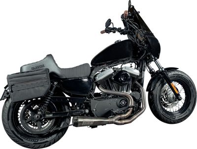 Sadel Slyfox Noon vinyl Sportster 04-22 svart