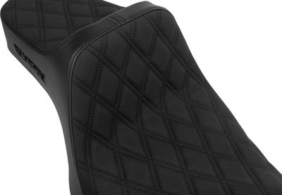 Sadel Slyfox Noon dubbel diamond Sportster 04-22 svart