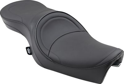 Touringsadel Drag Specialties Low-Profile vinyl svart Sportster 04-22