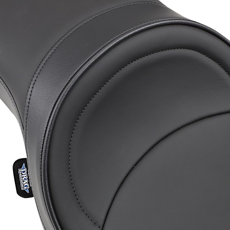 Touringsadel Drag Specialties Low-Profile vinyl svart Sportster 04-22