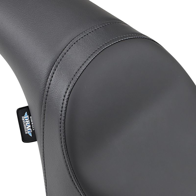 Sadel Drag Specialties Predator vinyl svart Sportster 82-03