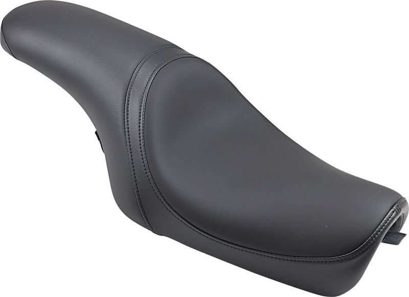 Sadel Drag Specialties Predator vinyl svart slät Sportster 04-22