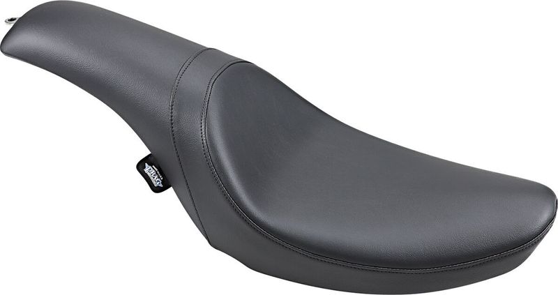 Sadel Drag Specialties Predator vinyl svart slät H-D 58-84