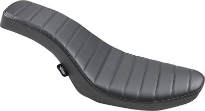 Sadel Drag Specialties Spoon-Style vinyl svart H-D 58-84