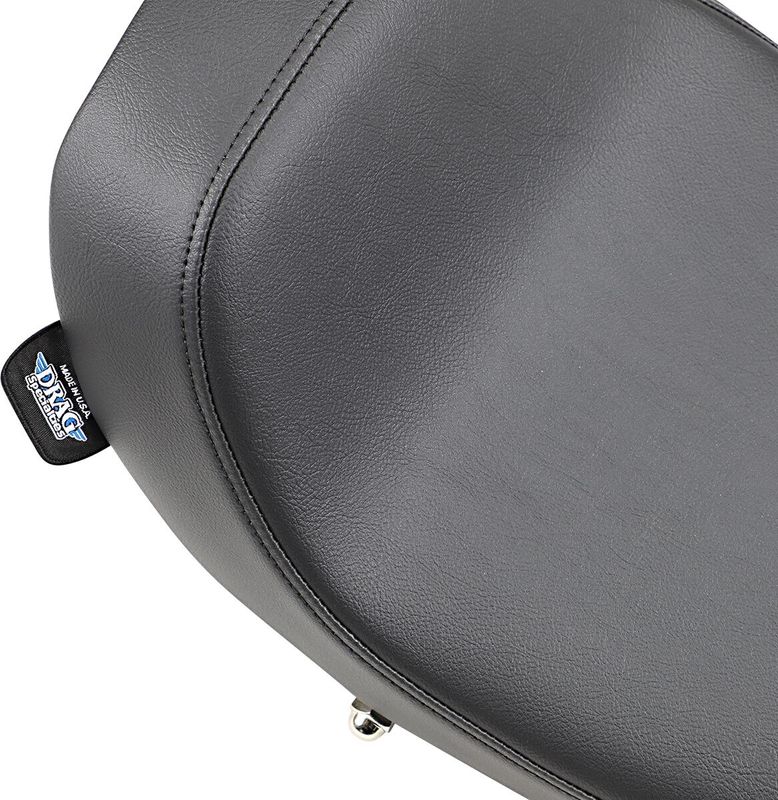 Solosadel Drag Specialties vinyl svart slät H-D 58-84