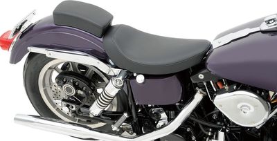 Solosadel Drag Specialties vinyl svart slät H-D 58-84