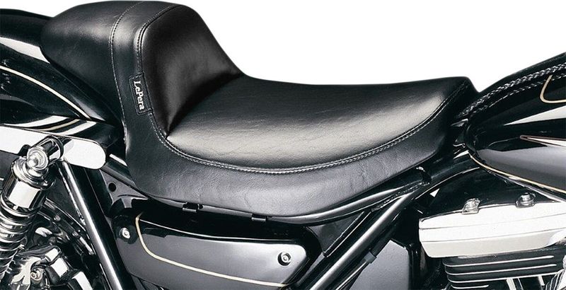 Solosadel Le Pera Daytona slät svart FXR 82-94