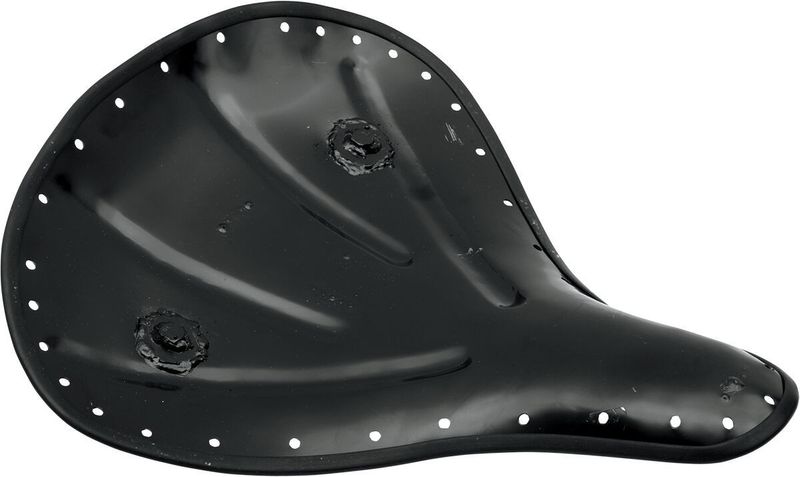Sadelbotten fjädrande solosadel Drag Specialties stor stål svart