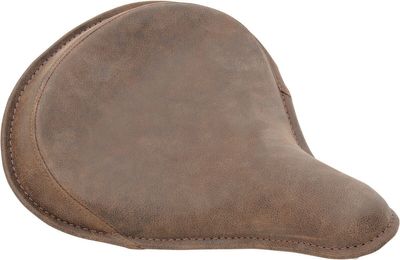 Solosadel fjäder Drag Specialties läder brun