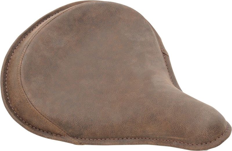Solosadel fjäder Drag Specialties läder brun