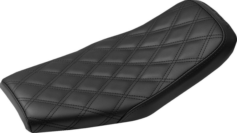 Solosadel Saddlemen kolfiber svart Sportster 90-03 Z4204