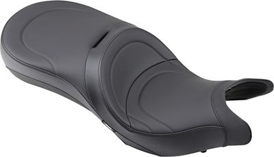 Touringsadel Drag Specialties Low-Profile läder svart Victory 10-15