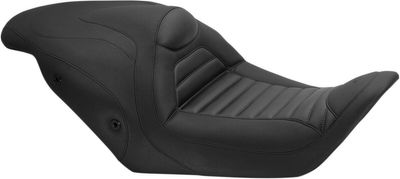 Sadel Mustang Fastback Tuck-n-Roll svart Honda Gold Wing F6B 13-17