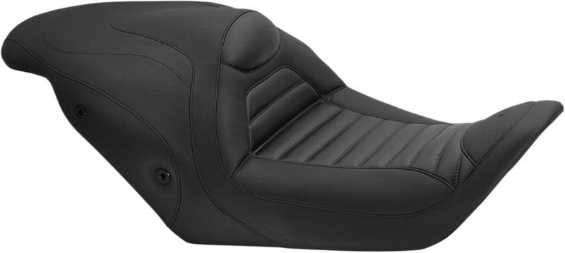 Sadel Mustang Fastback Tuck-n-Roll svart Honda Gold Wing F6B 13-17