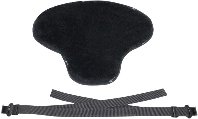 Komfortdyna sadel Saddlemen GelCore Easy Reach Saddlegel fleece svart